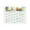 Quo Vadis Equology - Calendrier recyclé 7 mois par face - 33,5 x 43 cm