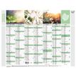 Quo Vadis Equology - Calendrier recyclé 7 mois par face - 13,5 x 18 cm