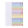 3135251583570-Viquel Intercolor - Intercalaire 12 positions - A4 - polypropylène coloré--2