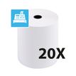 3130632437060-Exacompta - 20 Bobines thermiques - rouleaux caisses - 80 x 70 x 12 mm - sans Bisphénol A - 72 m--0