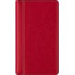 Agenda de poche spiralé Interplan Palermo - 1 semaine sur 2 pages - 9 x 16 cm - rouge - Brepols