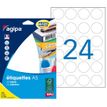 3270241013542-Apli Agipa - Etui A5 - 384 Pastilles adhésives - blanches multi-usages - diamètre 30 mm - réf 101354--0