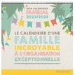 Bouchut Famille - Calendrier illustré mensuel - 30 x 30 cm
