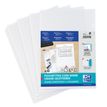 SHINE - 10 Pochettes coin - A4 - pour 25 feuilles - 12/100 - transparent