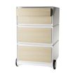 0000793672293-Caisson de bureau mobile EASYBOX - 2 tiroirs et 2 plumiers - Hêtre--0