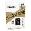 3126170142269-Emtec Elite Gold - carte mémoire 32 Go - Class 10 - micro SDHC--1