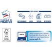 3270241196115-Apli Agipa - 350 Étiquettes adhésives blanches multi-usages - 99,1 x 38,1 mm - coins arrondis - réf --1