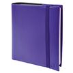 Agenda à élastique Time&Life Medium - 1 semaine sur 2 pages - 16 x 16 cm - violet - Quo Vadis