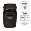 043859683741-Fellowes AutoMax 150C - destructeur de documents coupe croisée - 150 feuilles - Corbeille 32 litres - anti-bourrage - destruc--1