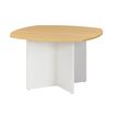 Table rectangulaire avec côtés arrondis SUNDAY - Chêne
