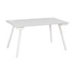 Bureau SUNDAY - 140 cm - Pieds trapèze - Gris