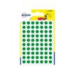5014702026294-Avery - 490 Pastilles adhésives - vert - diamètre 8 mm--0