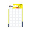 Avery - 216 Pastilles adhésives - blanc - diamètre 15 mm