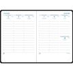 3660942057578-Agenda de poche Eden - 1 semaine sur 2 pages - 9 x 13 cm - disponible dans différentes couleurs - Exac--3