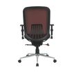 3397704813010-Fauteuil de bureau AXIOME - accoudoirs réglables - Noir et rouge--4