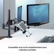 0043859629718-Fellowes Professional Series - Bras porte-écran double jusqu'à 26" - angle et hauteur ajustable--3