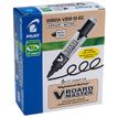 4902505355837-Pilot V BOARD MASTER - Pack de 10 marqueurs effaçables - pointe ogive - bleu--0