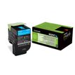 Lexmark 802H - cyan - cartouche laser d'origine