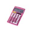 4562195134220-Calculatrice de bureau Citizen FC-100N - 10 chiffres - alimentation batterie et solaire - rose--0