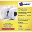 5014702023330-Avery - 10 rouleaux de 1500 étiquettes pour étiqueteuse 1 ligne - 12 x 26 mm - Blanc--0