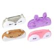 3108726488212-Trousse Cute façon peluche 1 compartiment - 4 formes disponibles - Oberthur--0