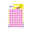 Avery - 490 Pastilles adhésives - rose - diamètre 8 mm