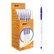 BIC Cristal UP - 20 Stylos à bille - bleu - pointe moyenne (1,2 mm)