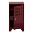 3219090958314-Casier de bureau avec pieds - 74 x 40 x 40 cm - rouge rubis nacré--1