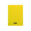Calligraphe 8000 - Cahier polypro 24 x 32 cm - 192 pages - grands carreaux (Seyes) - jaune
