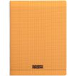 3210330183985-Calligraphe 8000 - Cahier polypro 24 x 32 cm - 192 pages - grands carreaux (Seyes) - orange--0