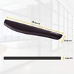 0043859718924-Fellowes PlushTouch - Repose-poignets clavier ergonomique - protection antibactérienne Microban - mousse à mémoire de forme r--1