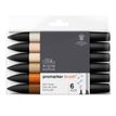 884955070529-BrushMarker - Pack de 6 stylos pinceaux et marqueurs - teint peau--0
