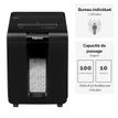 0043859741854-Fellowes AutoMax 100M - destructeur de documents coupe croisée mini-cut - 100 feuilles - Corbeille 23 litres - technolo--1