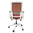 0400794385961-Fauteuil de bureau BRIAN - accoudoirs réglables - appui-tête en option - dossier en résille -Rouge--2