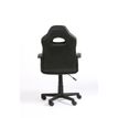 3701338800672-Fauteuil gamer FORMULE 1 - accoudoirs fixes - noir et rose--3
