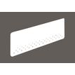 Voile de fond pour bureau bench Leonardo - blanc