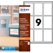 4004182051863-Avery - 20 Étiquettes amovibles blanches - 62 x 89 mm--0