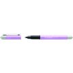 STABILO beCrazy! - Roller encre bleue - 0,5 mm - corps fin - lilas pastel