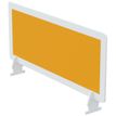 Écran de séparation en polystyrène - H33 x L60 cm - orange