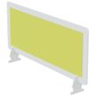 3660141256031-Écran de séparation en polystyrène - H33 x L60 cm - vert--0