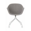 Lot de 2 chaises GANT - avec accoudoirs - gris