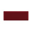 Panneau acoustique avec patine de fixation - L120 x 40 cm - Rouge