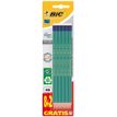 3086123203952-BIC ECOlutions EVOLUTION 655 - Pack de 10 Crayons à papier - HB - embout gomme--0