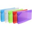 3130630510901-Exacompta Crystal Colours - Classeur souple 2 anneaux pour fiches Bristol - Dos 25 mm - 10 x 15 cm--0