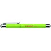4006381551632-STABILO beCrazy! - Roller encre bleue - 0,5 mm - corps fin - vert citron--1