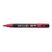 Posca - Marqueur peinture pointe fine - rouge foncé