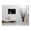 4004360887642-Sigel Artverum - Tableau magnétique en verre - 100 x 65 cm - noir-Avant-3
