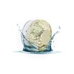 8052783618530-Legami - Haut-parleur bluetooth waterproof - motif map-Angle gauche-1