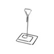 3462620011434-Bequet - 3 Pieds inox porte-étiquette - hauteur : 10 cm-Angle droit-0