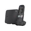 4250366833149-Gigaset E630 - téléphone sans fil - argent-Angle droit-0